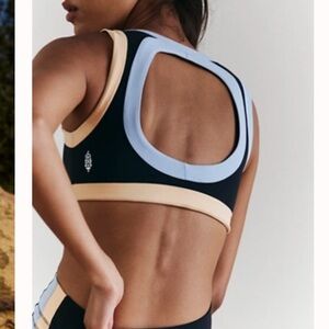 FP Movement Never Better Colorblock Ringer Sports Bra Size S